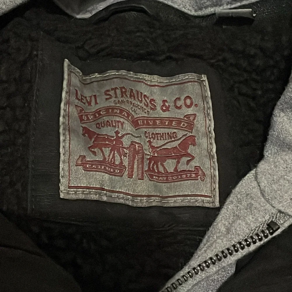 Levi’s Black Utility Jacket Large